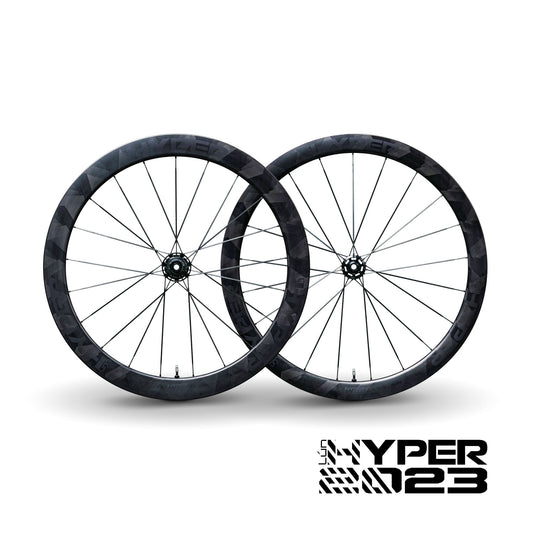 Winspace D45 Disc Brake Wheelset. The super-lightweight construction makes them climb and accelerate like no other wheel.