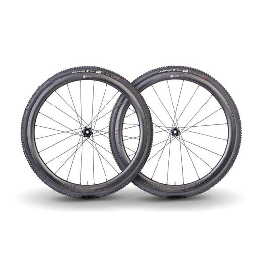 Grapid 700c Gravel Wheelset. 38mm Deep with 32mm width. The future of Gravel riding is here.